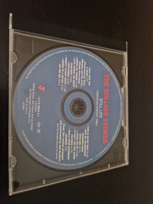 CD dos Rolling Stones  - "Still Life (American Concert 1981)"