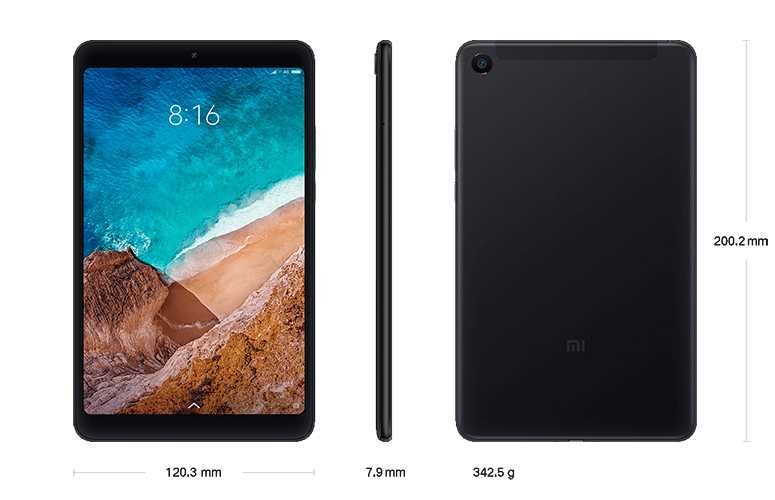 Планшет Xiaomi Mi Pad 4 Wi-Fi 4/64GB Black