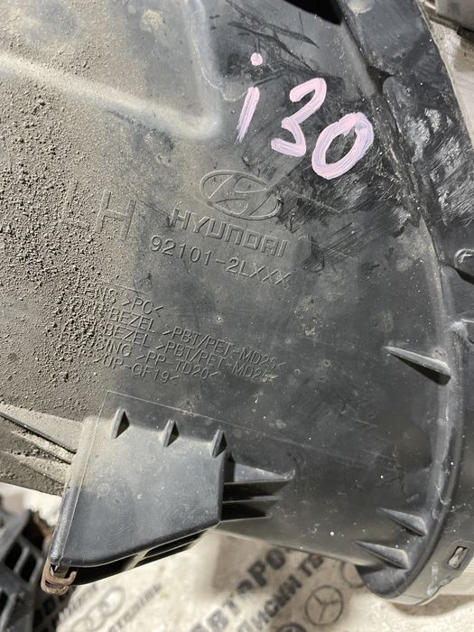 Фари Фара Ліва Хундаі і30 Hyundai i30 2007-2012