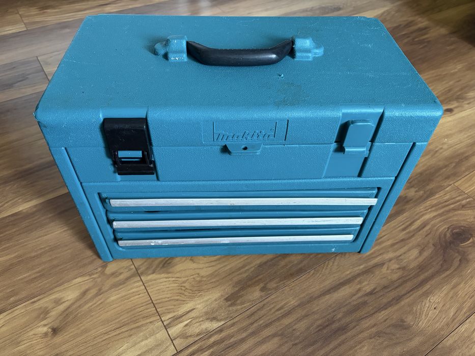 Skrzynka Makita, toolbox z szufladami