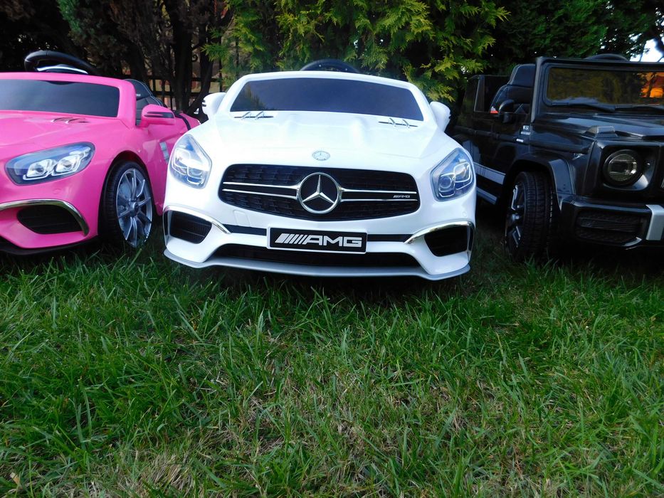 MEGAAUTKA.PL Auto na akumulator MERCEDES SL65 USB+SKÓRA+EVA samochód