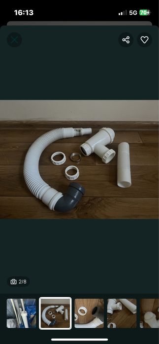 Różne nowe elementy hydrauliczne REMONT DZIAŁKA /Dom