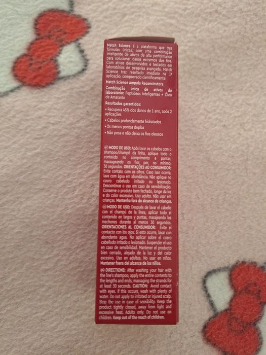 Ampola Capilar Reconstrução 30ml Boticário