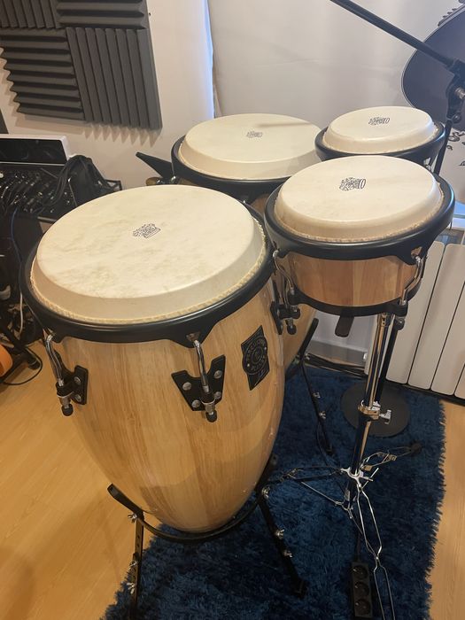 Congas e bongos completos