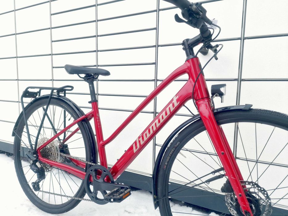 FV23% Rower trekkingowy DIAMANT Rubin / rozm S / Deore 1x11