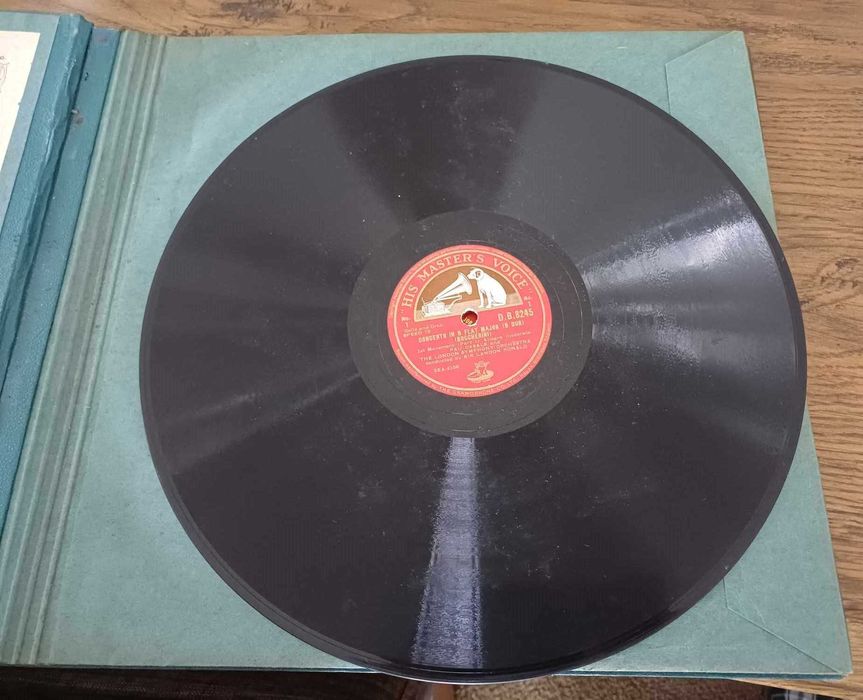 Discos de Grafonola His Master Voice