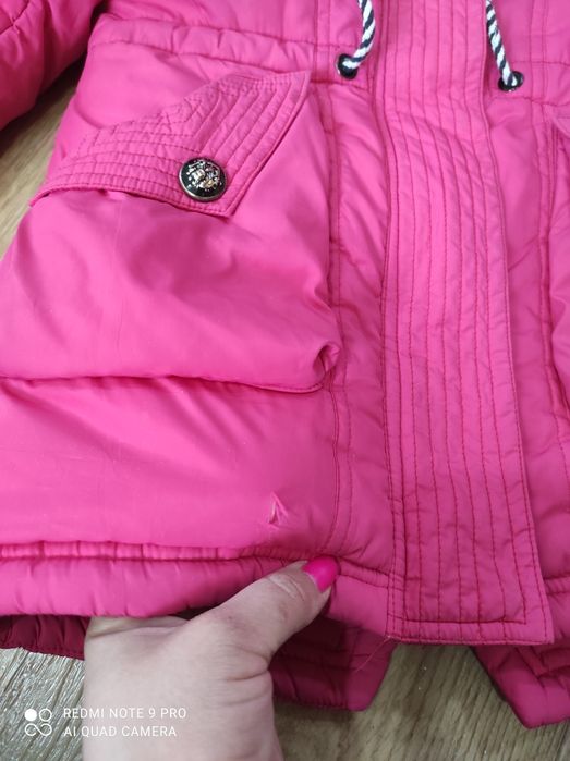 Зимова куртка на дівчинку, штанці