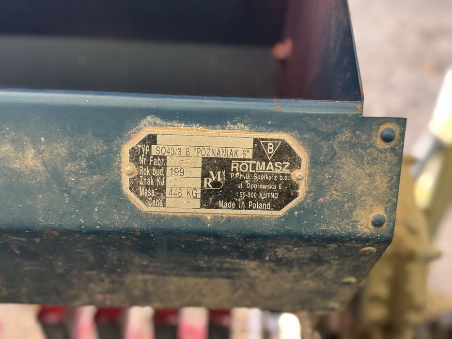 Siewnik zbożowy Poznaniak 2,7m