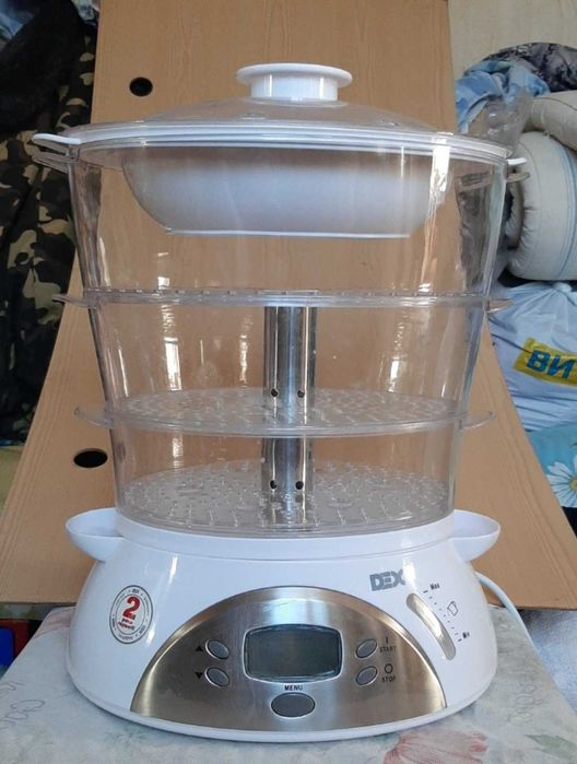 Пароварка DS 900E на три чаші