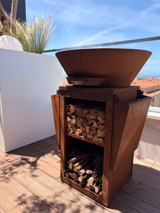 Barbecue Aço Corten