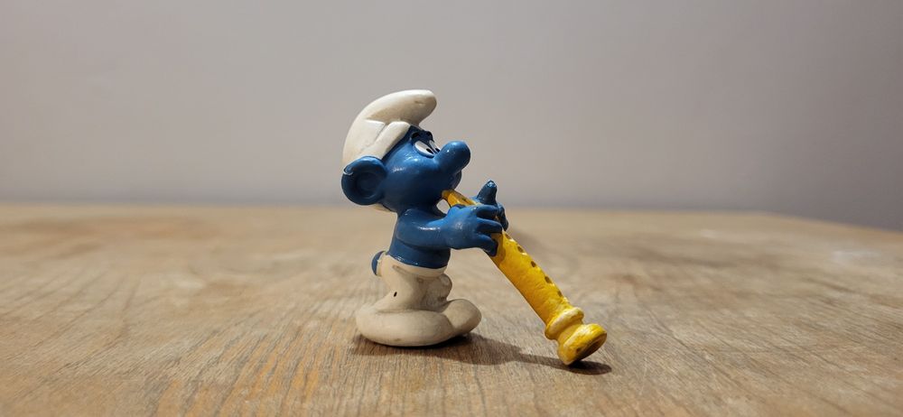 Bully smerf smurf plus flet figurka model wycofany