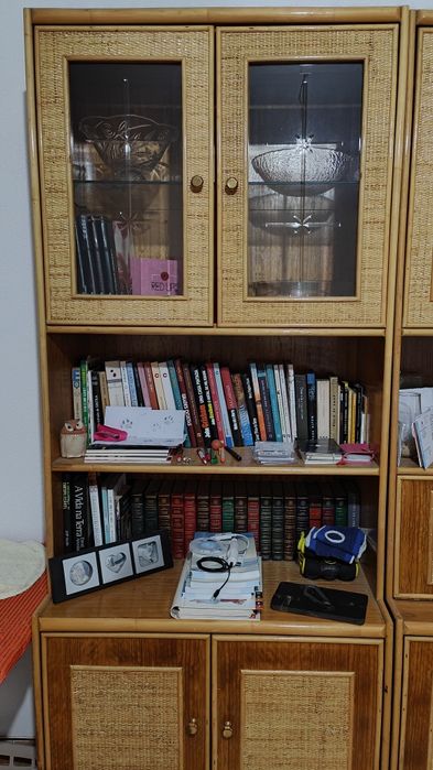 Estante feita á mão.