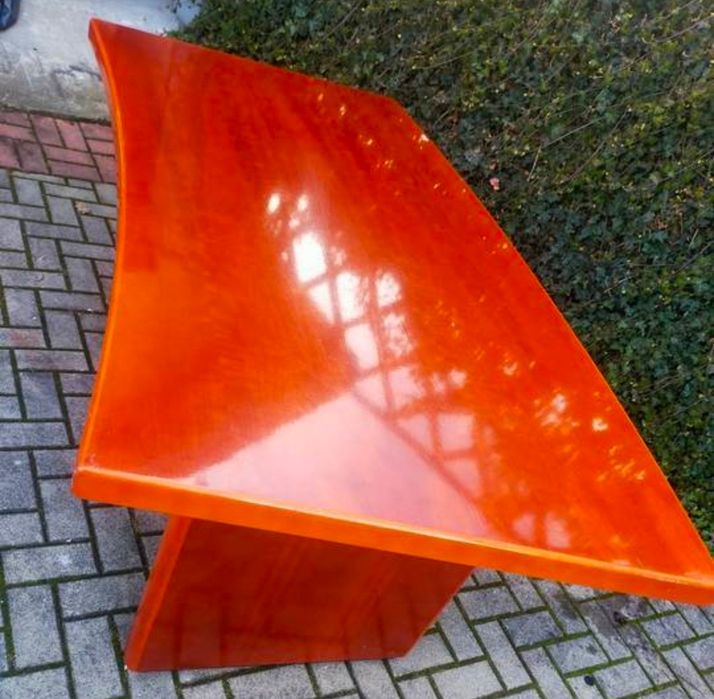 Biurko stół 100x200 zaokrąglone