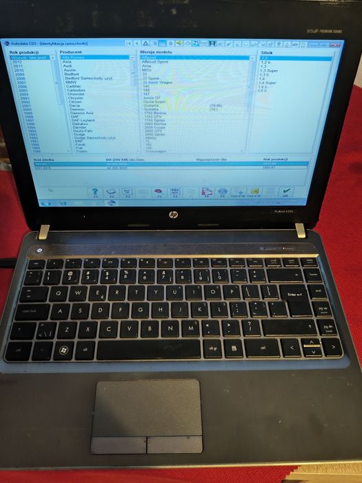 Laptop diagnostyczny