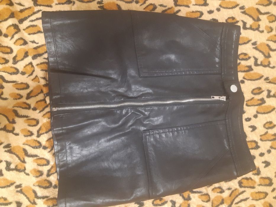 Спідниця  шкірзам