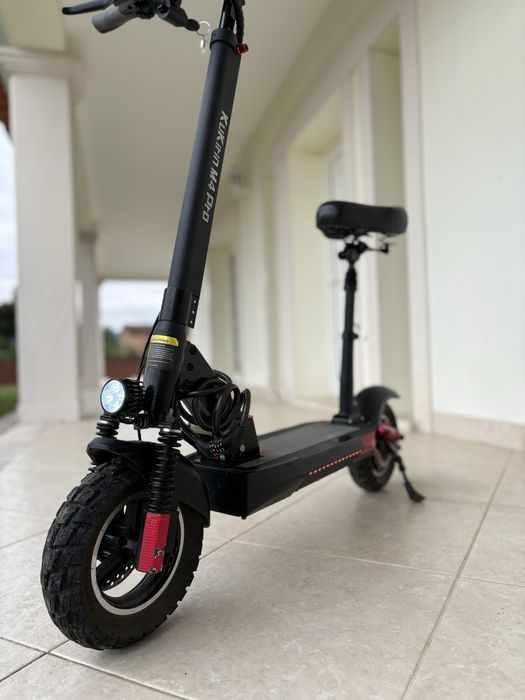 KuKirin M4 Pro — pneu traseiro novo, disco e travões novos