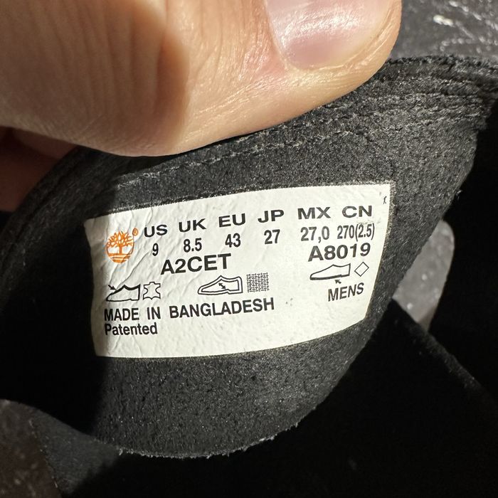 Шкіряні сандалі, босоніжки Timberland 43/27 cm