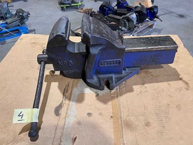 Tornos de bancada com base rotativa e sem base rotativa, do nº3 ao nº7