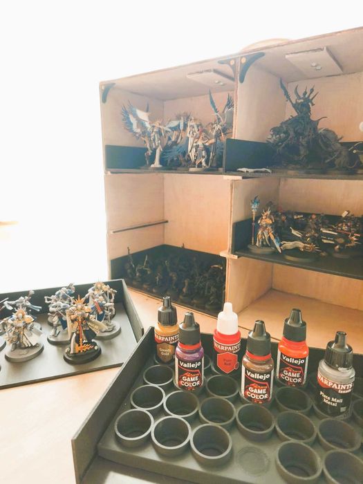 Warhammer / Miniaturas Caixa de Transporte / Arrumação