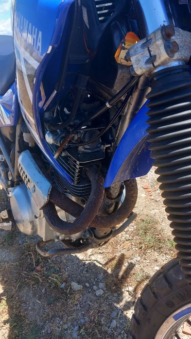 Yamaha xt600 azul