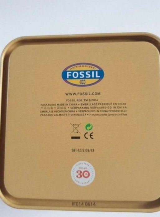 Caixas para relógios da Fossil , estado novo!