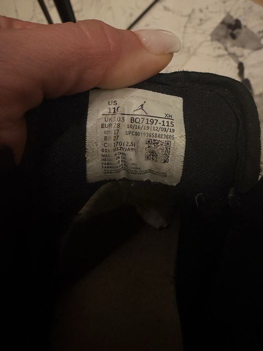 Кроссівки Nike skyjordan 28р 11 С