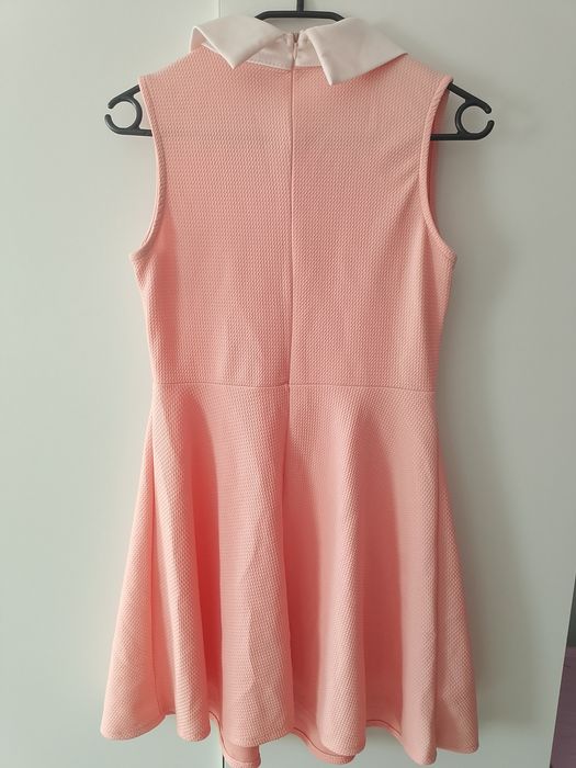 Koralowa sukienka rozmiar S/M