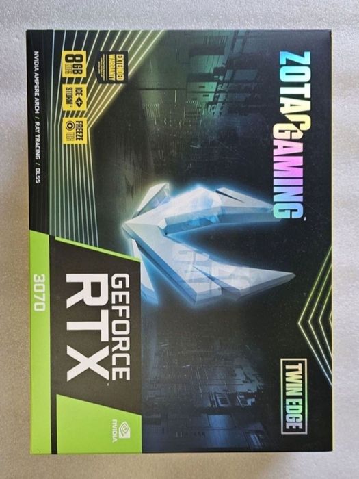Pudełko ZOTAC RTX 3070 Twin Edge OC