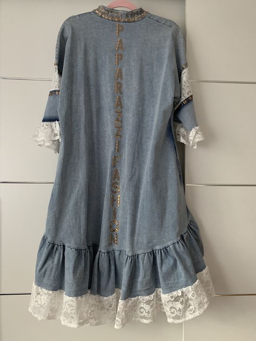 Sukienka jeansowa Paparazzi Fashion XL