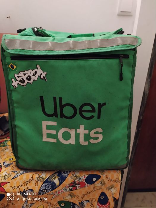 Mochila e Capa de chuva para estafeta