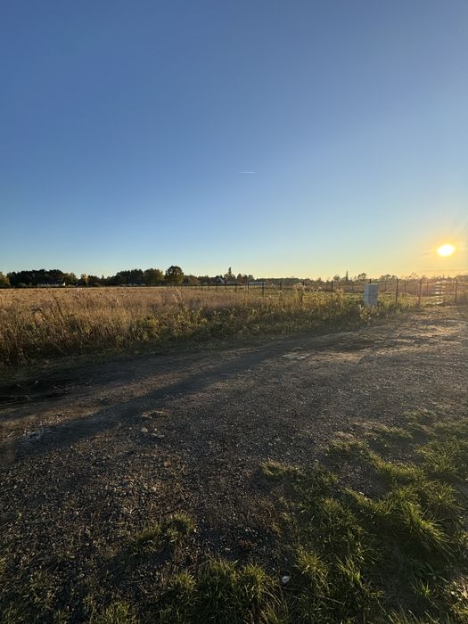 Działka budowlana 1056 m2 z projektem Domu Parterowego