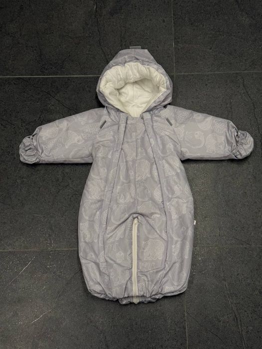 Зимовий комбінезон конверт reima 68-74 + пінетки та краги