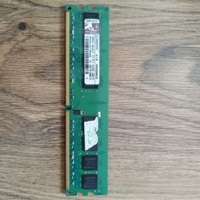 Pamięć RAM DDR2 533Mhz 2GB Kingston KVR533D2N4K2/2G