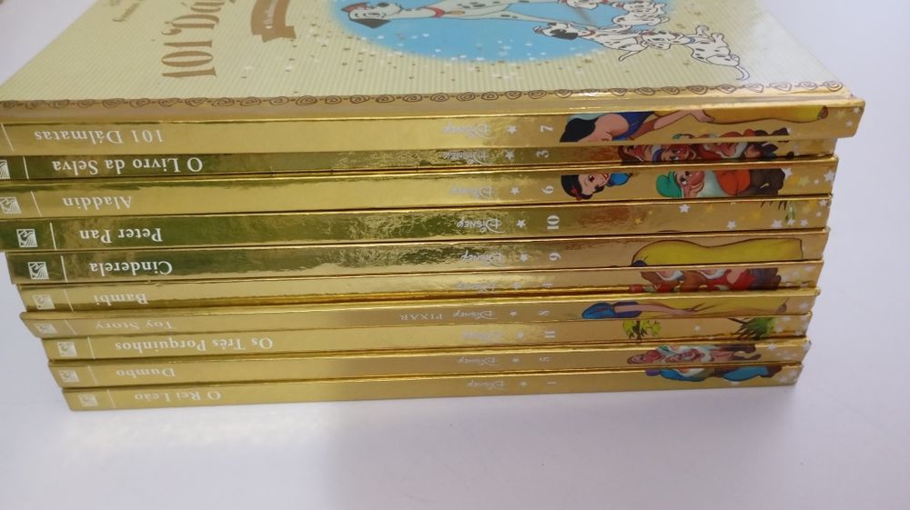 Coleção de 10 livros histórias da Disney