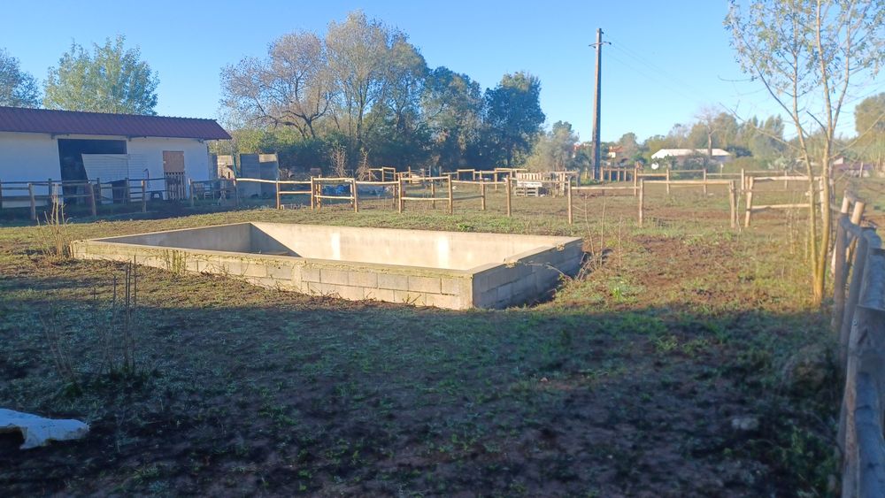 5.000 m2 a 300m do açude em Coimbra com infraestruturas para cavalos