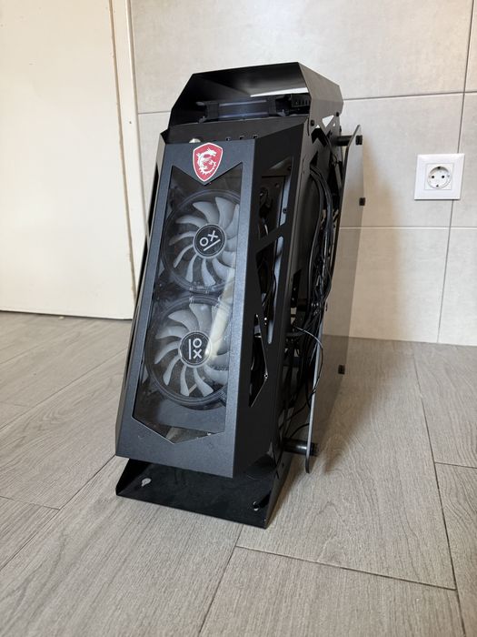 Caixa Metalica MSI Phanton + 2 Vidros Temperados