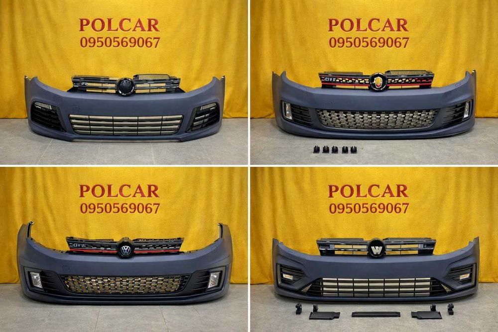 Бампер Volkswagen Golf 4 5 6 7 7.5 R32 GTI R20 R Style гольф новый GBT