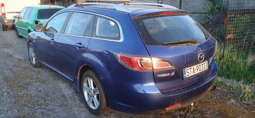 Mazda 6 gh kombi 34J maska ,zderzak, drzwi i inne