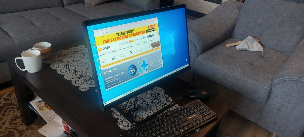 komputer all in one  Lenovo IdeaCentre A340-22AST Zadbany