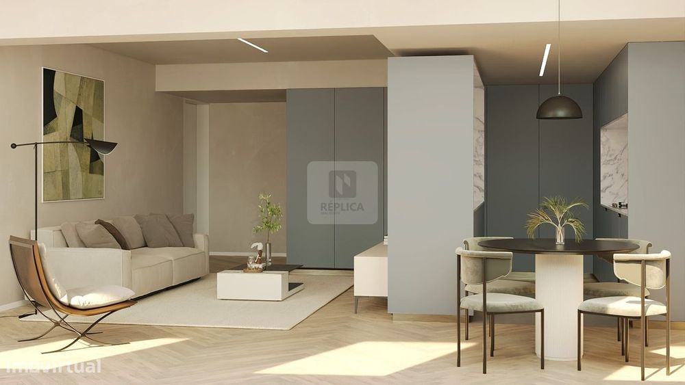 T3 Novo com Varanda na Baixa do Porto