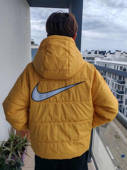Casaco Puffer da Nike Amarelo