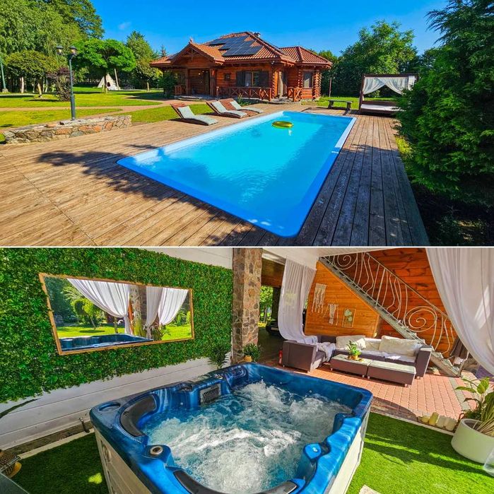 Rezydencja Podlasie | Jacuzzi Sauna Willa Noclegi, ferie zimowe, 16 os