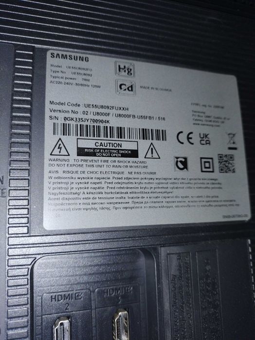 Telewizor Samsung 55  cali