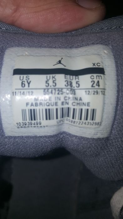 Sapatas novas da Nike air Jordan originais