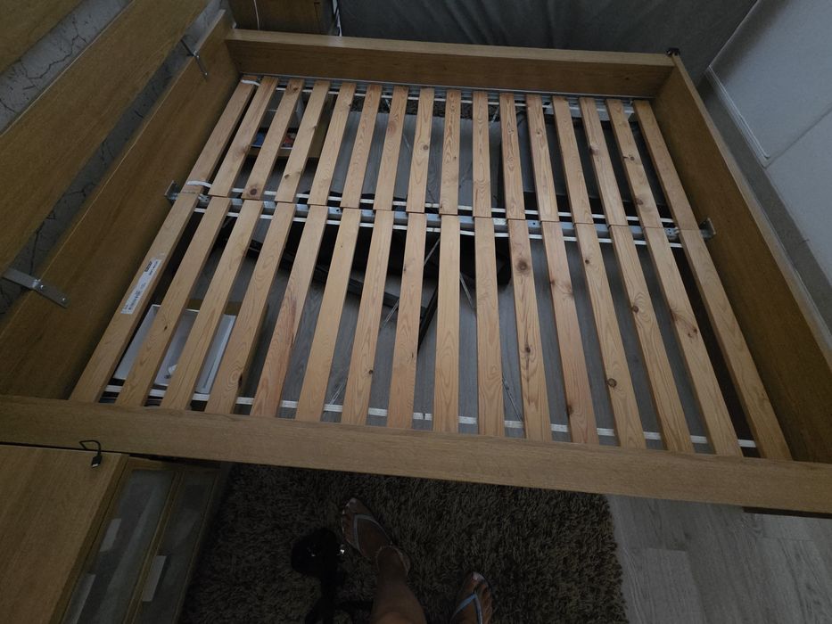 Cama de casal ikea sem colchão