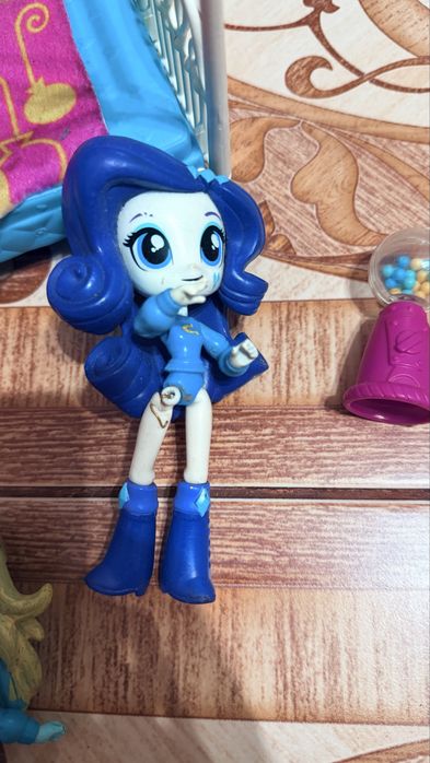 Набір ляльки   Пінкі  пай,рейнбоу деш,раріті my litle pony та аксесуари