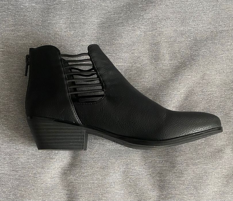 Botki czarne London Rebel 37