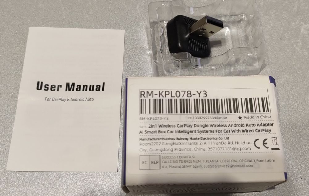 Adapter Car Play Android Auto