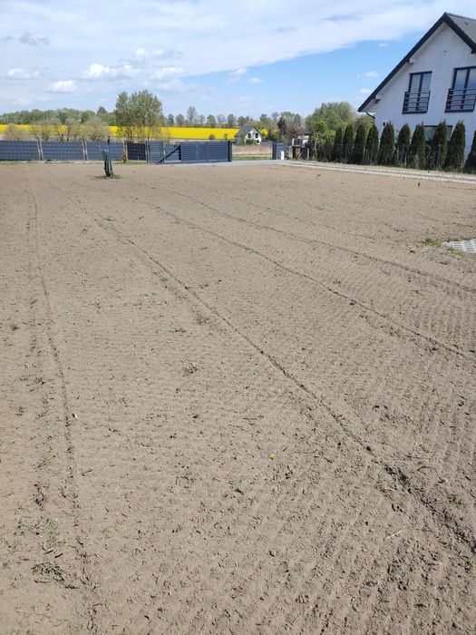Glebogryzarka separacyjna Ogrody Niwelacja terenu