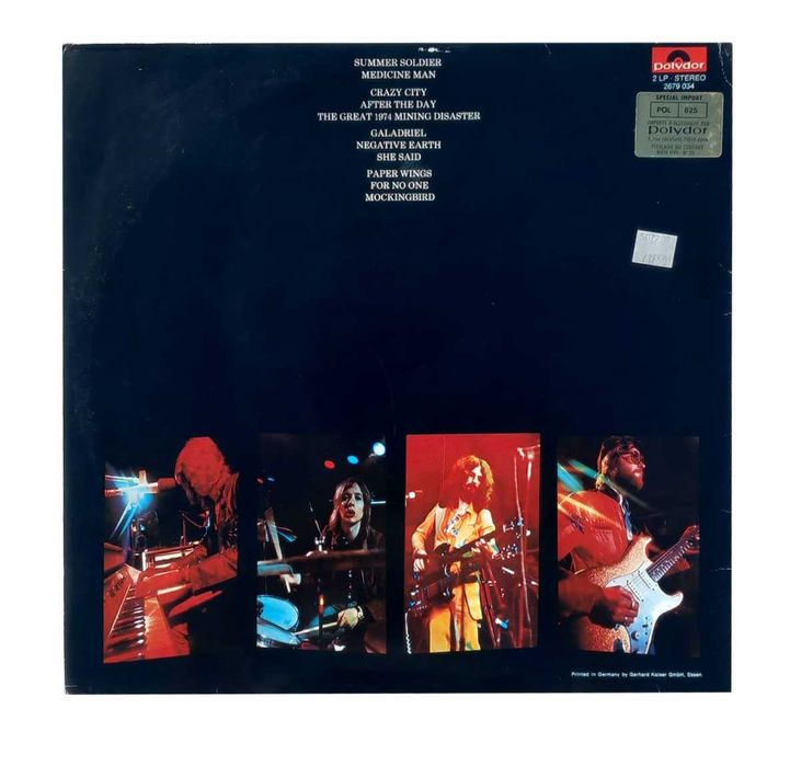 Disco Àlbum vinil - Barclay James Harvest Live